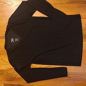 Alpha Performance Size Large Black Long Sleeve Top